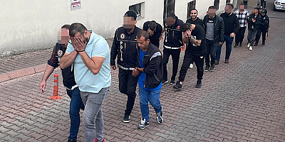 Kayseri'de uyuşturucu operasyonunda 24 zanlı yakalandı