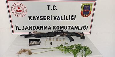 Kayseri'de uyuşturucu operasyonunda bir şüpheli yakalandı