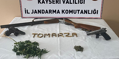 Kayseri'de uyuşturucu operasyonunda bir zanlı yakalandı