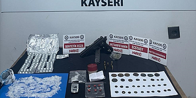 Kayseri'de uyuşturucu operasyonunda polisten kaçan zanlı kovalamaca sonucu yakalandı