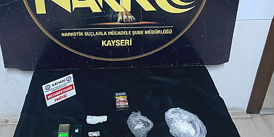Kayseri'de uyuşturucu sattığı iddia edilen şüpheli yakalandı
