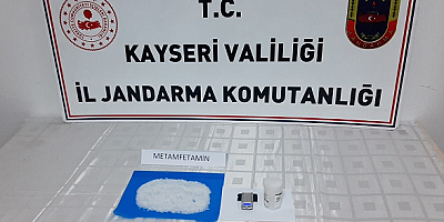 Kayseri'de uyuşturucu ticareti yapan 1 kişi yakalandı