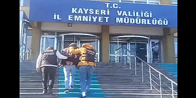 Kayseri'de uyuşturucu ticareti yapmak suçundan aranan cezaevi firarisi yakalandı