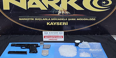 Kayseri'de uyuşturucu ticareti yaptıkları iddiasıyla 2 zanlı yakalandı