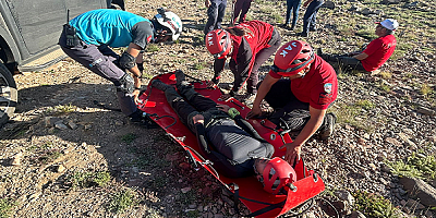 Kayseri'de yaralanan 2 dağcı kurtarıldı 