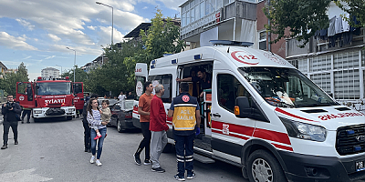 Kayseri'de yaşlı çiftin evinde çıkan yangın söndürüldü