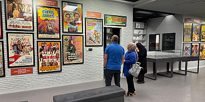 Kayseri'de Yeşilçam Nostaljik Film Afişleri Sergisi