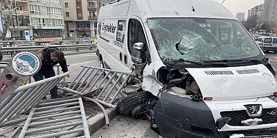 Kayseri'de zincirleme trafik kazasında 1 kişi yaralandı