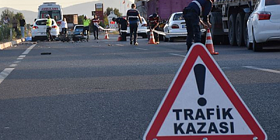 Kayseri'de zincirleme trafik kazasında 5 kişi yaralandı