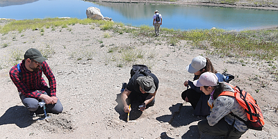  Kayseri'deki 7,5 milyon yıllık fosilleri yabancı paleoantropologlar inceledi