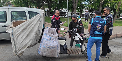 Kayseri'deki denetimlerde motosiklet sürücülerine 88 bin lira ceza kesildi