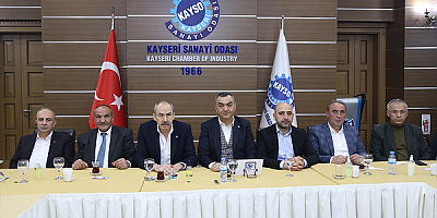 Kayseri'deki oda ve borsalardan 