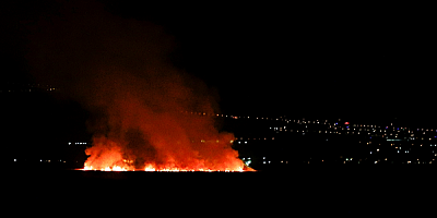 Kayseri'deki Sultan Sazlığı Milli Parkı'nda yangın çıktı