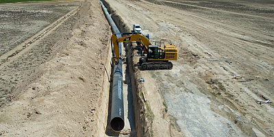 Kayseri Develi Ovası Sol Sahil Sulamaları İkmali 3. Kısım çalışmaları devam ediyor