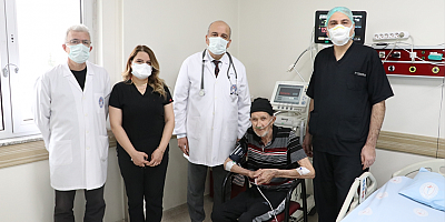 Kayseri Devlet Hastanesinin tek Kovid-19 hastası taburcu edilmeyi bekliyor