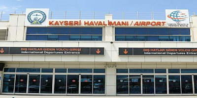 Kayseri Havalimanı nisanda 179 bin 75 yolcuya hizmet verdi