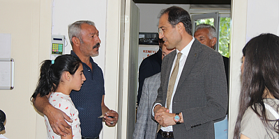 Kayseri  İl Sağlık Müdürü Erşan, Pınarbaşı'da