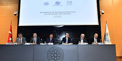 Kayseri iş dünyası KTO'da buluştu