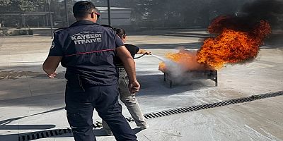 Kayseri İtfaiyesi’nden TPAO’nun Üretim Sahalarında 15 Gün Süren Kapsamlı Eğitim