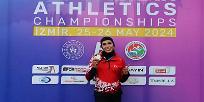 Kayseri'li sporcu Burcu Subatan Balkan Şampiyonu oldu