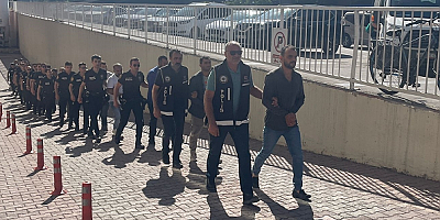 Kayseri merkezli kaçak akaryakıt operasyonunda yakalananlar sağlık kontrolünden geçirildi