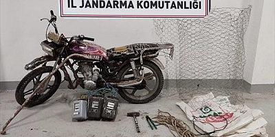 Kayseri'nin Yeşilhisar ilçesinde hırsızlık yapan şüpheli yakalandı
