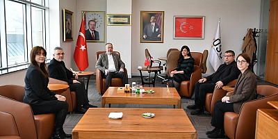 Kayseri OSB Başkanı İmamoğlu, Ticaret Ataşesi Farghali'yi kabul etti