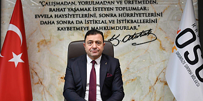 Kayseri OSB Başkanı Yalçın'dan 10 Ocak Çalışan Gazeteciler Günü mesajı