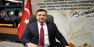 Kayseri OSB Başkanı Yalçın’dan 23 Nisan Ulusal Egemenlik ve Çocuk Bayramı mesajı