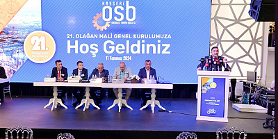 Kayseri OSB’de 21. Olağan Mali Genel Kurul Gerçekleştirildi