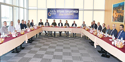Kayseri OSB'de sanayicilerle istişare toplantısının ilki gerçekleştirildi