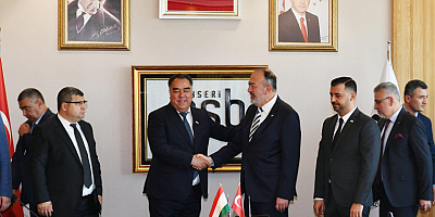 Kayseri OSB'de Tacikistan ile iyi niyet metni