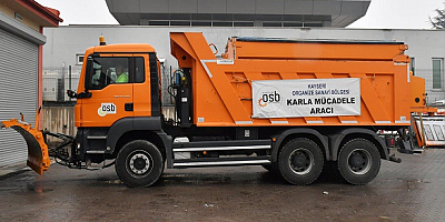 Kayseri OSB kış hazırlıklarını tamamladı
