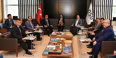 Kayseri OSB Tacikistan heyetini ağırladı