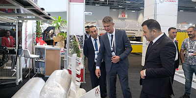 Kayseri OSB Yönetiminden, IBIA Expo-2022 Fuarı'na katılan Kayserili firmalara ziyaret