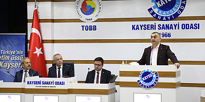 Kayseri Sanayi Odası şubat ayı meclis toplantısı yapıldı