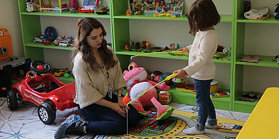 Kayseri Şehir Hastanesinde kurulan özel birim çocuklarda psikolojik tanıyı kolaylaştırdı