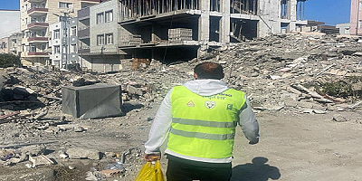 Kayseri Yeşilay Şubesi deprem bölgesinde yaraları sarıyor