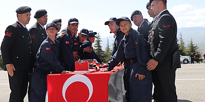 Kayseri, Yozgat ve Niğde'de engelliler bir günlük temsili askerlik yaptı