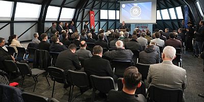 Kayserili sanayiciler Havacılık Lisesinde TEİ ile buluştu