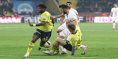  Kayserispor Fenerbahçe'ye 4-3 mağlup oldu