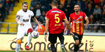 Kayserispor, konuk ettiği Galatasaray'ı 2-1 yendi