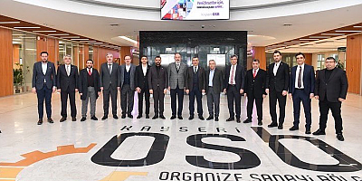 KAYSO Başkanı Büyüksimitci, OSB Başkanı İmamoğlu'nu ziyaret etti