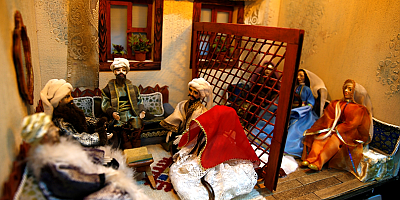 Kerem ile Aslı'nın hikayesini diorama sanatıyla anlattılar