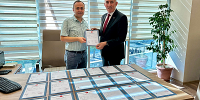 KESOB’un konut projesinde arsaların tapuları alındı
