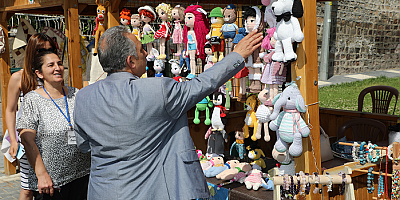 Keyifli ve Organik alışverişin adresi: Talas maharetli eller