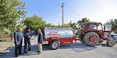 Kırsal Yangınlara Hızlı Müdahale Hamlesi: Traktör Arkası Yangın Söndürme Aracı