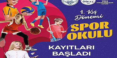 Kış Dönemi Spor Okulları Kayıtları Başladı
