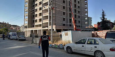 Konya'da inşaatın 8. katından düşen işi hayatını kaybetti