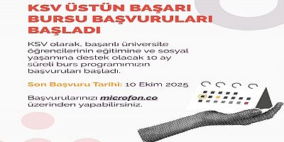 KSV Üstün Başarı Bursu başvuruları başladı